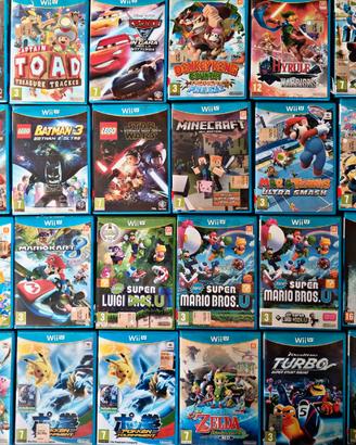 Collezione giochi Nintendo Wii U wiiu  titoli top