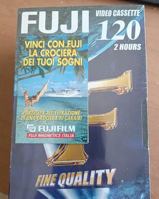 3 videoCasette VHS fuji film 120 minuti