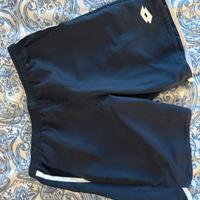 Pantaloncini tennis Lotto blu taglia M