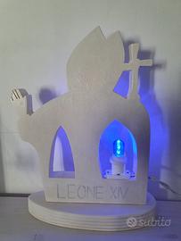 Luminaria Salento Puglia Papa Leone 14