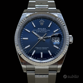 Rolex Datejust Ref. 126234 Year 01/2026 blue dial