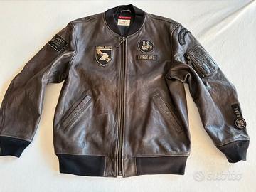 Avirex uomo bomber ma1 pelle serie speciale