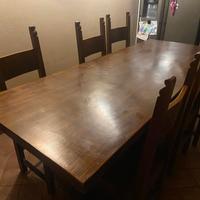 Tavolo Fratino arte povera allungabile