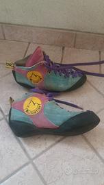scarpe arrampicata vintage