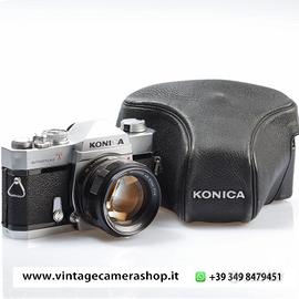 KONICA Reflex AUTOREFLEX T + HEXANON AR 57mm F.1,4