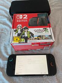 Nintendo switch 2 con custodia