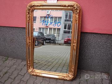 Specchiera epoca 800 oro e argento