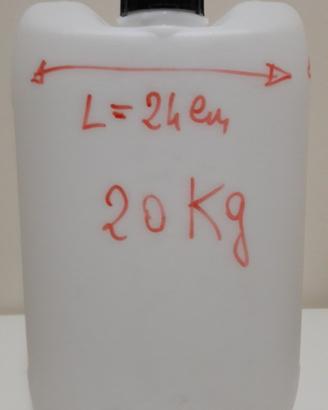Taniche in plastica 20kg
