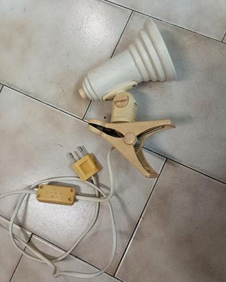 Lampada a Pinza Targetti Sankey Vintage Anni 70/80