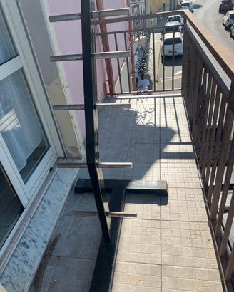 rastrelliera porta-pesi da palestra