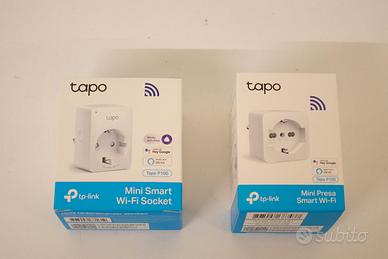 TP-Link Tapo P100 Presa Intelligente WiFi Smart Plug, Compatibile