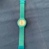 Orologio Hip Hop verde ottanio