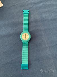 Orologio Hip Hop verde ottanio