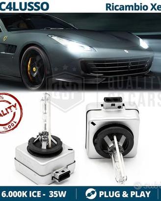 Lampadine XENON PER FERRARI GTC4 RICAMBIO 6000K