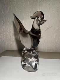 Uccello in vetro di murano Firma Licio Zanetti