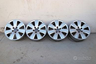 4 Cerchi in lega Audi S6/Seat Altea 16"