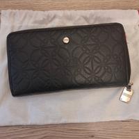 Portafoglio Borbonese donna nero pelle