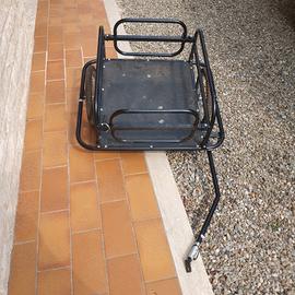 carrello porta tutto per bici