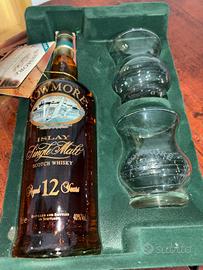 Raro Pack Bowmore 12 Anni 2 glass e cdrom