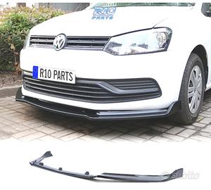 SPOILER LIP VOLKSWAGEN VW POLO 6C 14-17 NERO LUCID