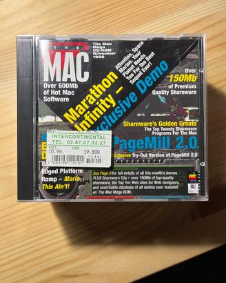 Mac OS7 The Mac Magazine 20 CD Rom nuovi 1995-1997