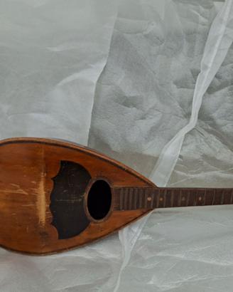 vecchio mandolino da restaurare
