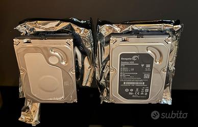 Hard disk  ( 2 dischi )  da 2 Tb 7200 Rpm - USATI