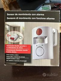 Allarme volumetrico wireless con sensore movimento