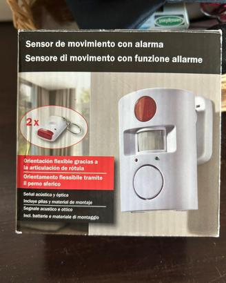 Allarme volumetrico wireless con sensore movimento