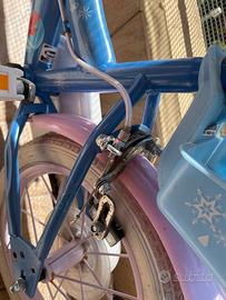 Bicicletta Frozen dimensioni 14 pollici