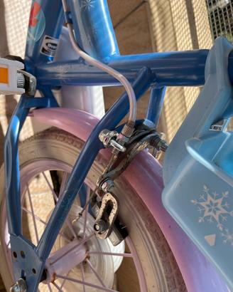 Bicicletta Frozen dimensioni 14 pollici