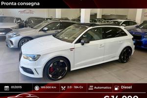 Audi A3 2.0 TDI 184 CV quattro S LINE FINANZIABILE