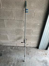 Canna da pesca e mulinello