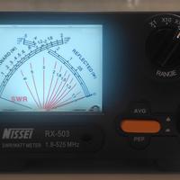 NISSEI RX-503 SWR/WATT METER HF VHF UHF