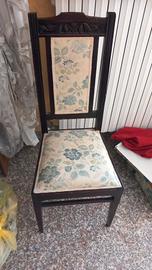 2 sedie restaurate