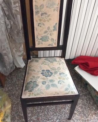 2 sedie restaurate