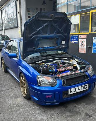 Subaru impreza wrx sti look