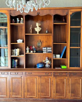Libreria in legno massello