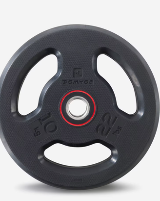 Disco gomma bodybuilding 10kg 28mm