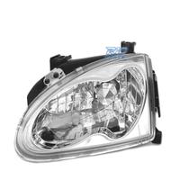 FARI PER HONDA CRX DEL SOL 92-97 FONDO CROMATO