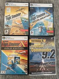 Microsoft Flight Simulator X Professional e DeLuxe