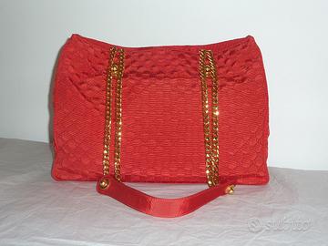 Gucci borsa in tessuto rosso