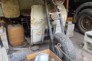 Motocarro d’epoca Guzzi ercolini