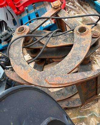 A307 - Pinza per legna per escavatore dai 50 ai 90