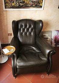 Poltrona Frau 1919 con posacenere, ed. limit n.120