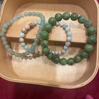 Set bracciali in pietre naturali vere
