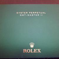 Libretto Rolex gmt master II 2015/2016 Italia