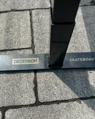 Barra slide grind skateboard quadrata