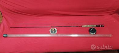 canna da pesca a mosca