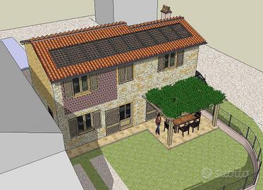 Rustico in fase di completa ristrutturazione